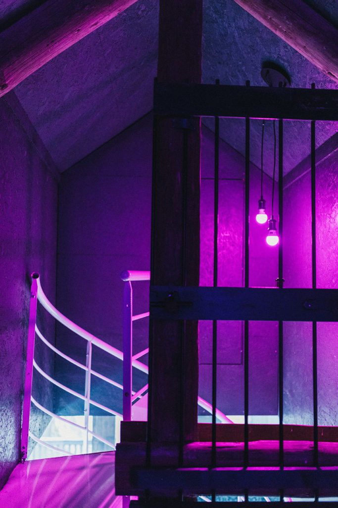Mansarde violette